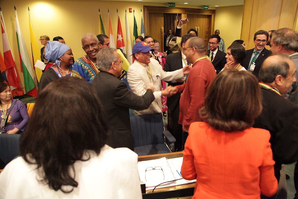 Venezuela felicitada en Etiopía