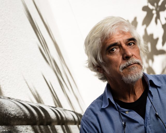 Santiago Arconada retratado Roberto Mata