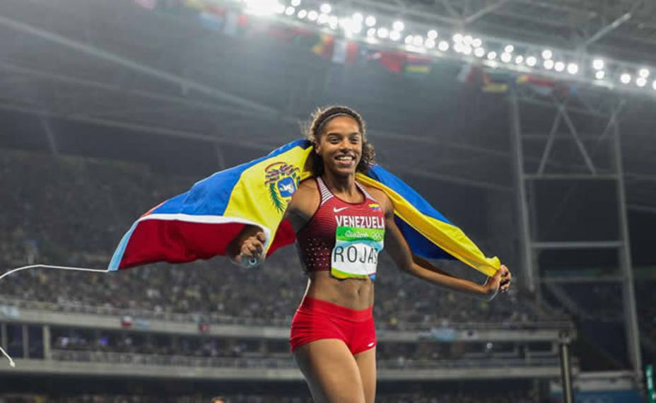 Yulimar Rojas superó los 14 metros en sus tres intentos válidos