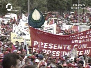 Marcha de la Rebelión por la Dignidad desde El Coliseo de La Urbina hasta la avenida Bolívar.