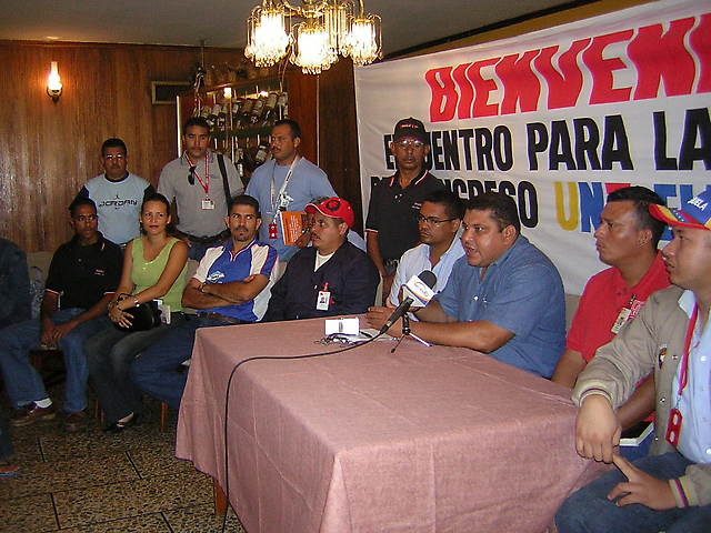 La UNT Carabobo declara apoyo la lucha de los trabajadores electricos