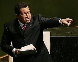 Chávez en la ONU 
