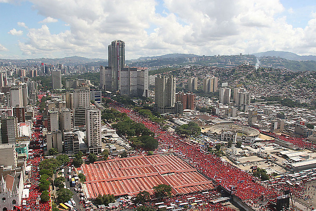 Cierre Campaña Hugo Chávez en el 2006