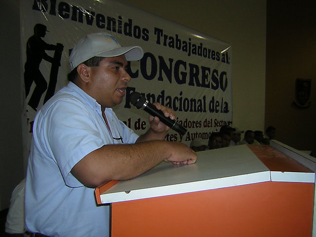 Christian Pereira dirigente de SintraDaimlerChrysler del comité impulsor originario del PRS