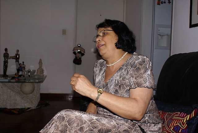  La ex-vicepresidenta de Venezuela, Adina Bastida