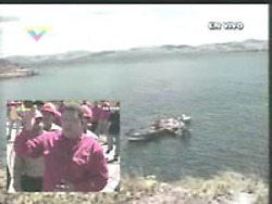 Presidente Chávez inaugura sistema de riego del río Tiznados