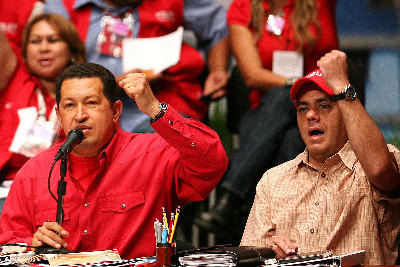 Chávez presidió la IV Asamblea de Delegados del PSUV en Caracas.