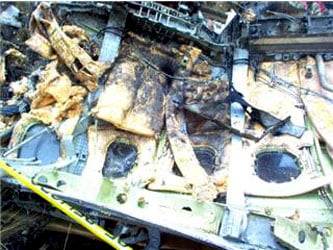 Partes del avión fueron recopiladas para su investigación