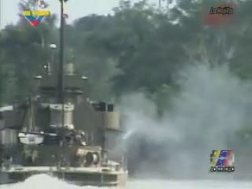Una de las embarcaciones colombianas que disparó hacia Ecuador en 2006
