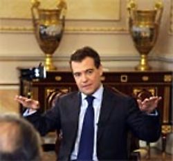 Presidente de Rusia,  Medvedev, advierte a EE UU ante escudo antimisiles