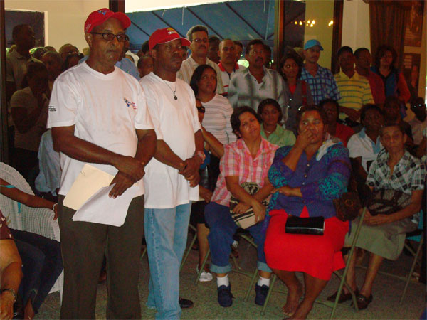 Pacientes de la Misión Milagro Internacional de República Dominicana