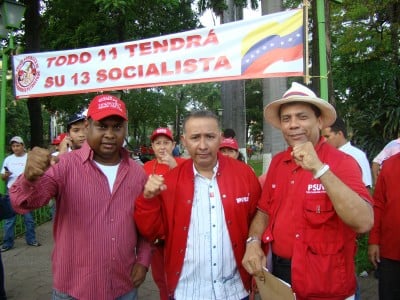 De izquierda a derecha: Stalin Fuentes, José Arias y Humberto Reyes