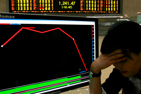 Las Bolsas asiáticas han cerrado con grandes pérdidas