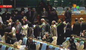 La asamblea general de la ONU, aprobó la resolución.