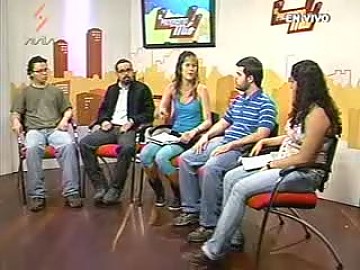 Los futuros sociólogos fueron entrevistados en "El programa mío" de Ávila TV