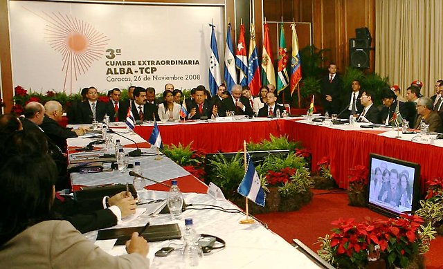 La Cumbre del ALBA pidió Asamblea de la ONU para enfrentar la crisis financiera