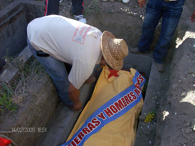 Siembra del campesino asesinado en Yaracuy, Nelson López
