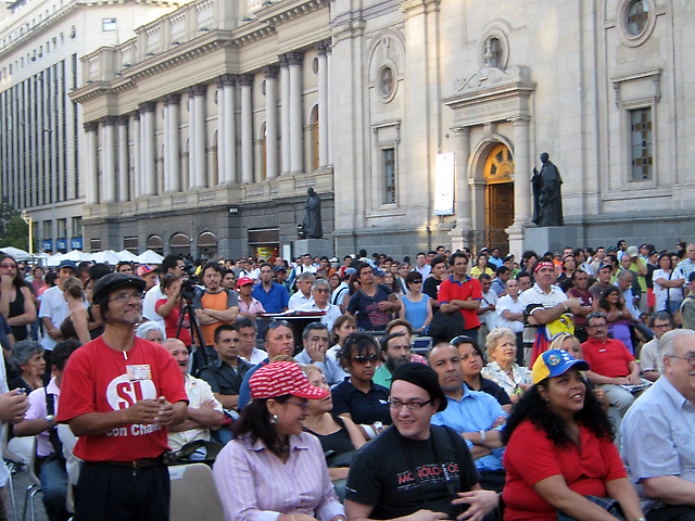 Acto en solidaridad con el pueblo Venezolano