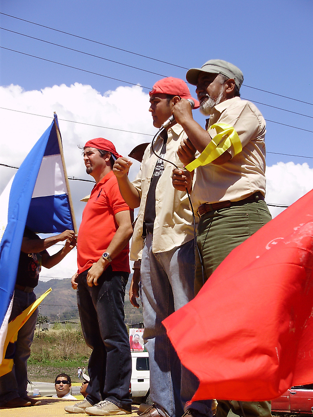 Campesinos Marchan a favor de la Enmienda en Yaracuy