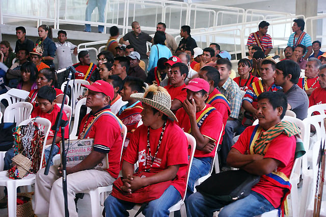Encuentro Nacional por la demarcación de las tierras Yukpa y Barí en el Zulia