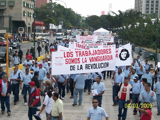 Trabajadores marcharon en Caracas exigiendo investigación seria y castigo a los asesinos de trabajadores.