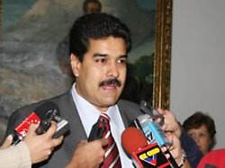 Canciller Nicolás Maduro