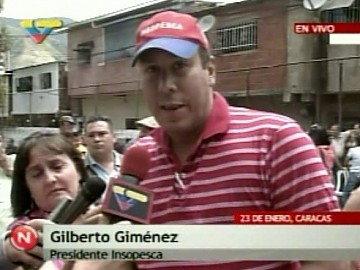 Gilberto Giménez, presidente de Insopesca