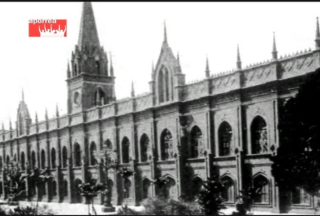 La antigua sede de la Universidad de Caracas, en 1911