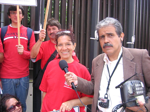 Luís Salazar (periodista de Catia TVe, Radio Negro Primero y Son del 23, dirigente del MOMAC)