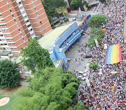 Marcha Gay en Caracas 2009