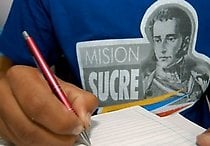 La Misión Sucre se conjuga una visión de justicia social