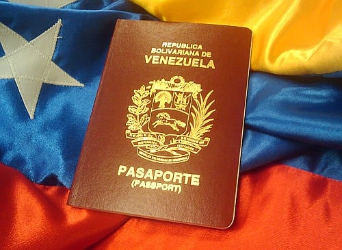El pasaporte venezolano