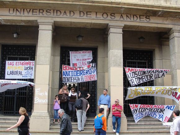 La Universidad de Los Andes (ULA) mostró su rostro obrero y revolucionario.