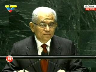 El embajador de Venezuela ante la Organización de Naciones Unidas, Jorge Valero