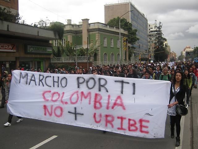 Marcha contra Uribe del 7 de noviembre de 2009
