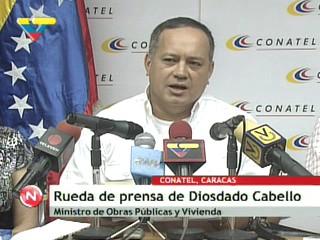  Diosdado Cabello hizo un llamado a las cableras