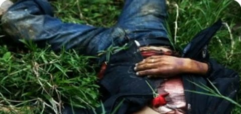 Muerto de la dictadura hondureña