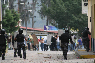 Disturbios en Mérida