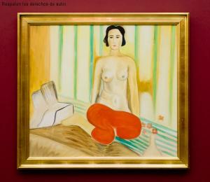 la obra Odalisca con pantalón rojo de Henry Matisse