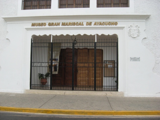 Museo del Gran Mariscal de Ayacucho (Cumaná Venezuela)