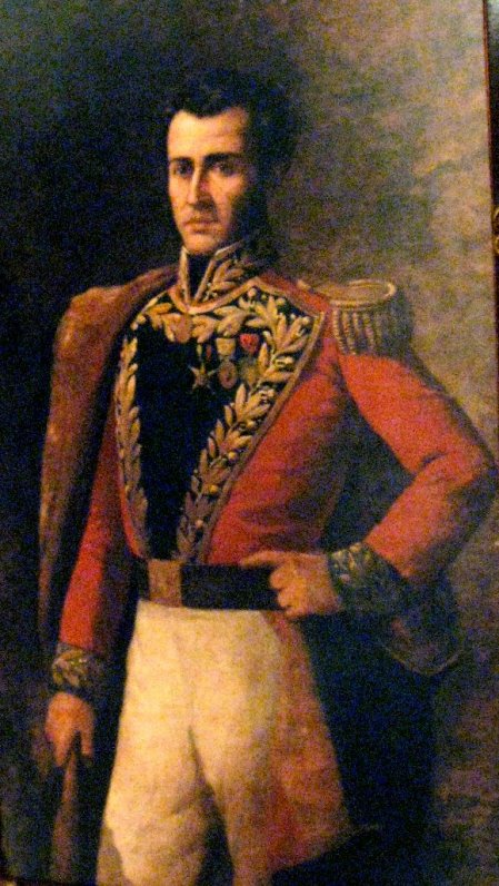 Retrato de Antonio Jose de Sucre, Autor: Antonio Herrera  Toro, Tecnica: oleo sobre tela, año: 1895. Replica