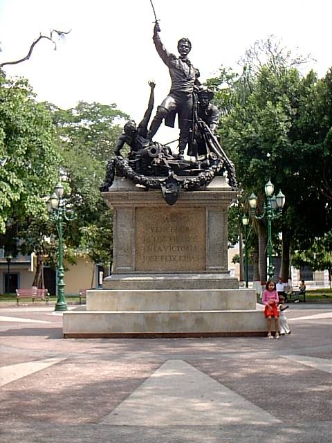 Plaza José Félix Ribas en la ciudad de La Victoria