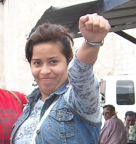 Vanessa Zepeda, joven sindicalista y activista de la Resistencia, vilmente asesinada por el gobierno de Lobo-Micheletti