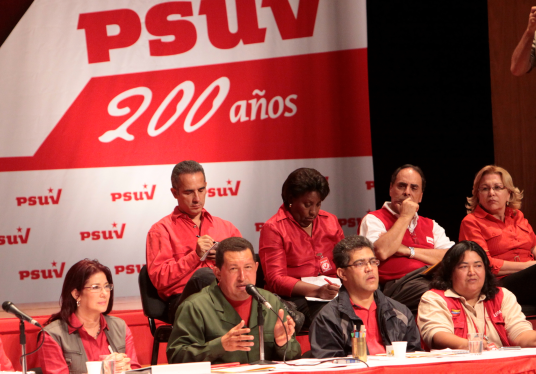 Presidente Chávez se reunió con autopostulados para primarias del PSUV