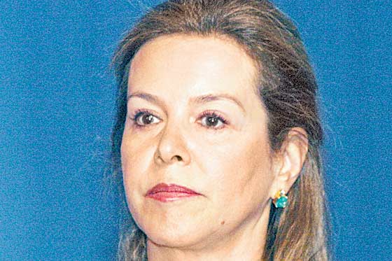 Noemí Sanín, candidata a la presidencia de Colombia por el Partido Conservador