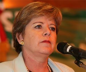 Alicia Bárcena, Secretaria Ejecutiva de la Comisión Económica para América Latina y el Caribe (CEPAL)