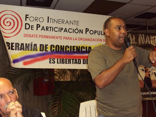 El camarada Juan Contreras de 23 de Enero