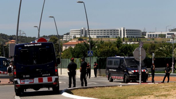 Mossos de Esquadra, en Sitges, controlan la seguridad del Club Bilderberg