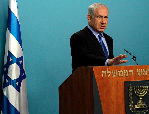 Primer Ministro israelí Benjamín Netanyahu en Jerusalén