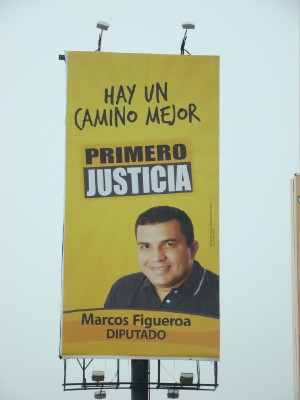 Marcos Figueroa de Primero Justicia:  "Hay un camino mejor... el camino del fascismo"